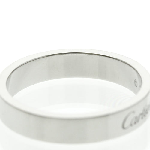 Bague 57 Cartier C de Cartier - Alliance en platine 58 Facettes idmbbka9zt