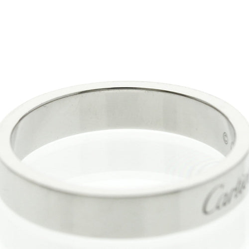 Bague 57 Cartier - Alliance C de Cartier en platine 58 Facettes idmbbka9zt