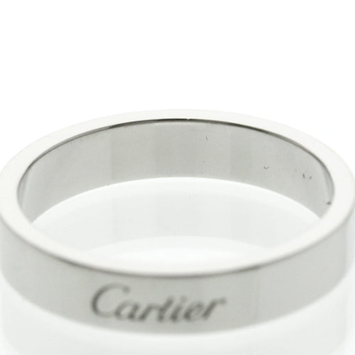 Bague 57 Cartier C de Cartier - Alliance en platine 58 Facettes idmbbka9zt