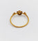 Bague 51 Bague marguerite antique en or 18k et perles, anneau torsadé 58 Facettes A07010