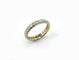 Bague 54 Alliance américaine - Bague en or jaune 18 carats et diamants 1,05 ct 58 Facettes 147/15