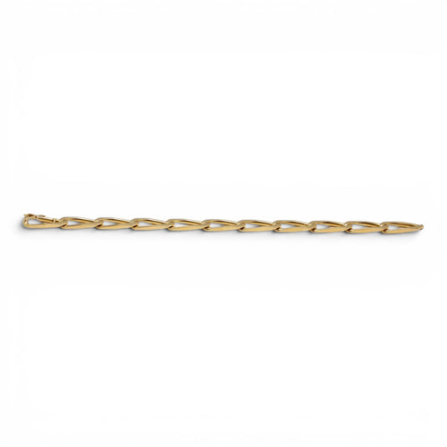 Bracelet Cartier - Bracelet gourmette en or jaune 18 carats 58 Facettes