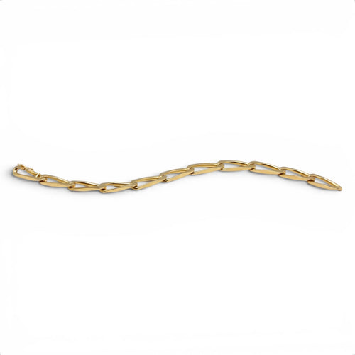 Bracelet Cartier - Bracelet gourmette en or jaune 18 carats 58 Facettes