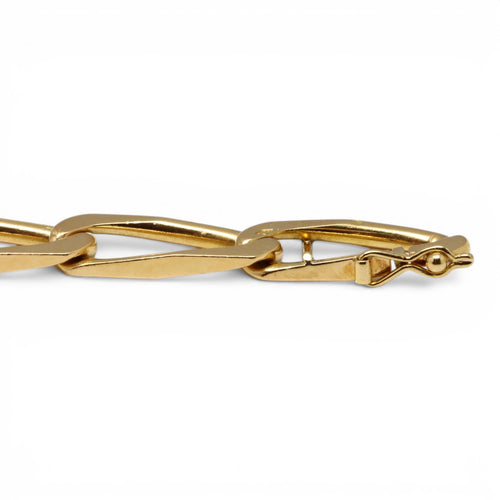Bracelet Cartier - Bracelet gourmette en or jaune 18 carats 58 Facettes