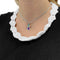 Collier Collier Chaumet, "Attrape-moi... si tu m'aimes", or blanc, diamants, pierres de couleurs. 58 Facettes 35587