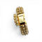 Montre Lacloche - Montre bracelet secrète en or jaune et diamants 58 Facettes
