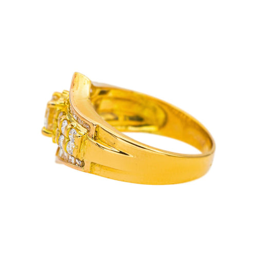 Bague 54 Bague Or jaune Diamant 58 Facettes 5019083RV