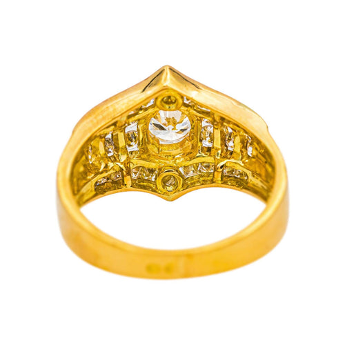 Bague 54 Bague Or jaune Diamant 58 Facettes 5019083RV