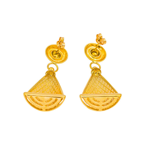Boucles d'oreilles Boucles d'oreilles  Pendantes Or jaune 58 Facettes 5052464RV