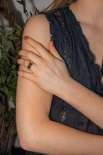 Bague 51 Bulgari Bague B.Zéro1 Or jaune 58 Facettes 4960101CN