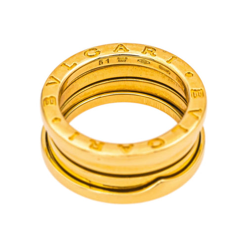 Bague 51 Bulgari Bague B.Zéro1 Or jaune 58 Facettes 4960101CN