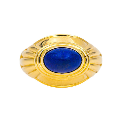 Bague 56 Boucheron Bague Jaïpur Or jaune Lapis lazuli 58 Facettes 5233574RV