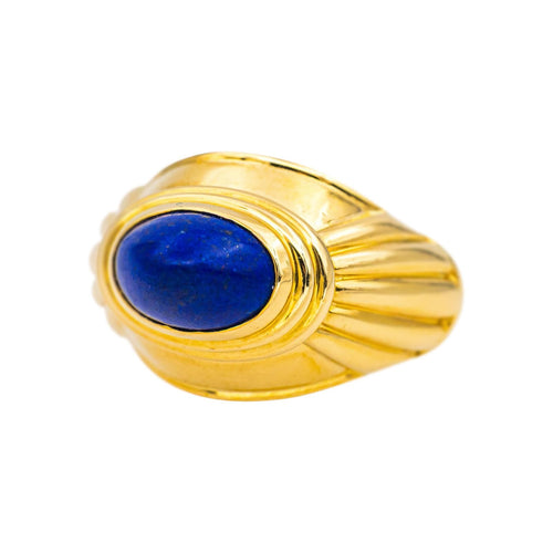 Bague 56 Boucheron Bague Jaïpur Or jaune Lapis lazuli 58 Facettes 5233574RV