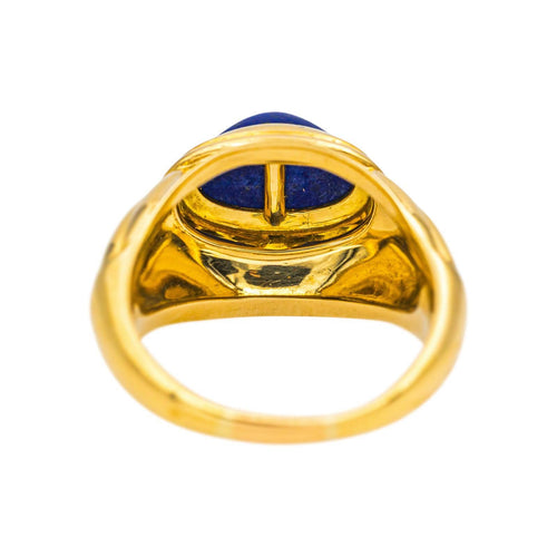 Bague 56 Boucheron Bague Jaïpur Or jaune Lapis lazuli 58 Facettes 5233574RV