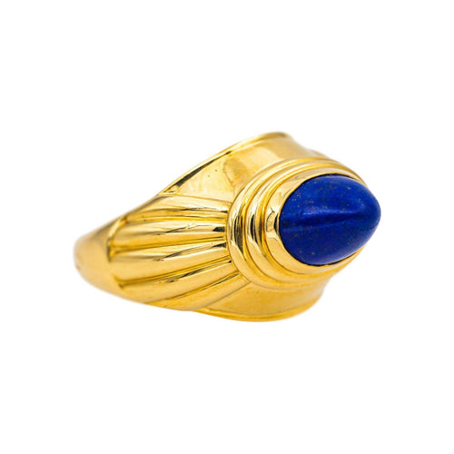 Bague 56 Boucheron Bague Jaïpur Or jaune Lapis lazuli 58 Facettes 5233574RV