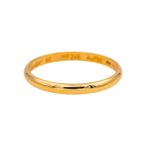 Bague 60 Cartier  Bague  Alliance  1895 Or jaune 58 Facettes 5150728CN