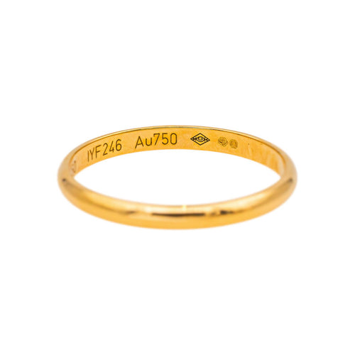 Bague 60 Cartier  Bague  Alliance  1895 Or jaune 58 Facettes 5150728CN