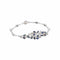Bracelet Bracelet Or blanc Saphir, Diamant 58 Facettes 5281128CN