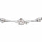 Bracelet Bracelet Or blanc Saphir, Diamant 58 Facettes 5281128CN