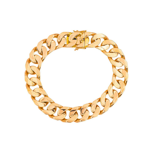 Bracelet Bracelet Maille gourmette Or rose 58 Facettes 5498216RV