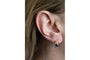 Boucles d'oreilles Boucles d'oreilles vintage - Saphirs et diamants en or jaune et blanc 750 58 Facettes 10099