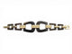Bracelet Hermès Écuyère - Bracelet en corne de buffle et métal doré 58 Facettes 274427