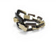 Bracelet Hermès Écuyère - Bracelet en corne de buffle et métal doré 58 Facettes 274427