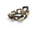 Bracelet Hermès Écuyère - Bracelet en corne de buffle et métal doré 58 Facettes 274427