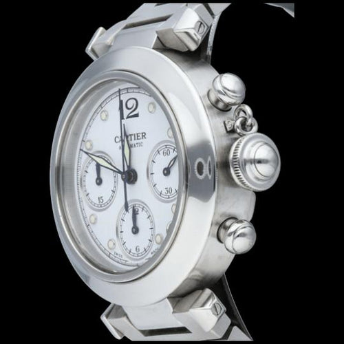 Montre Bulgari Montre Pasha Chronograph 58 Facettes MT44370