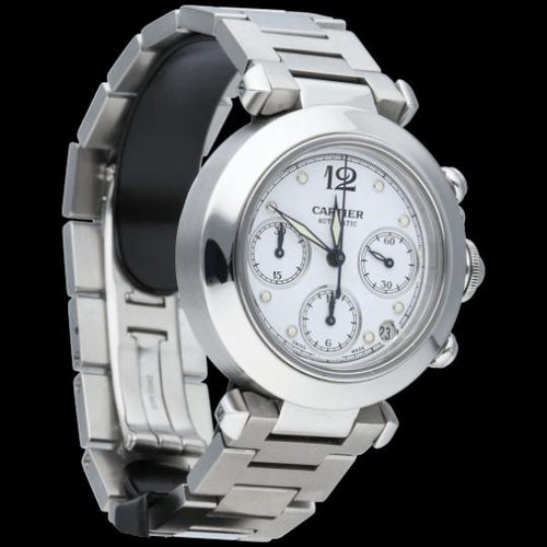 Montre Bulgari Montre Pasha Chronograph 58 Facettes MT44370