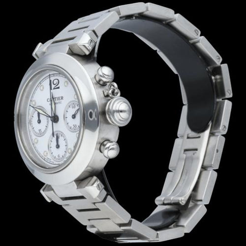 Montre Bulgari Montre Pasha Chronograph 58 Facettes MT44370