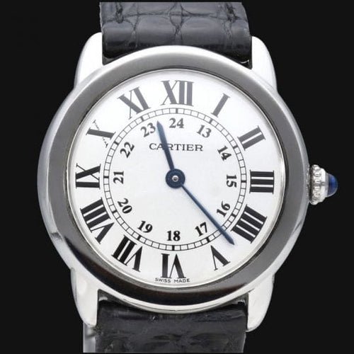 Montre Cartier Montre Ronde Solo De Cartier 58 Facettes MT45798