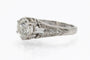 Bague 46 Bague ancienne en or blanc et diamants taille ancienne 58 Facettes 11618