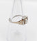 Bague Bague tank Art déco en or blanc 18k et diamant taille rose 58 Facettes A07019