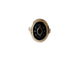 Bague 53 Bague - Onyx, grenat et diamants taille rose en or jaune 18 carats 58 Facettes VERM251219-171