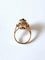 Bague 53 Bague - Onyx, grenat et diamants taille rose en or jaune 18 carats 58 Facettes VERM251219-171