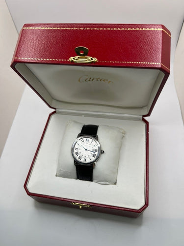 Montre Cartier Ronde Solo de Cartier - Montre en acier quartz 36 mm 58 Facettes 1806