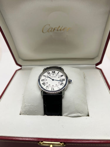 Montre Cartier Ronde Solo de Cartier - Montre en acier quartz 36 mm 58 Facettes 1806