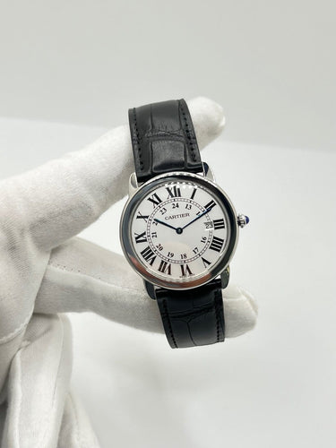 Montre Cartier Ronde Solo de Cartier - Montre en acier quartz 36 mm 58 Facettes 1806