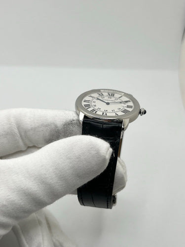 Montre Cartier Ronde Solo de Cartier - Montre en acier quartz 36 mm 58 Facettes 1806