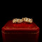Boucles d'oreilles Cartier Bergame - Boucles d'oreilles clips en or jaune 18 ct et diamants 58 Facettes UN-0809