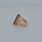 Bague 53 Bague topaze en or rose 18 carats 58 Facettes RV CREATION - 2752760
