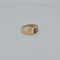 Bague 54 Bague moderne en or jaune 18 carats avec améthyste 58 Facettes RV CREATION - 3042051