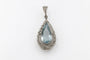 Pendentif Pendentif - Aigue-marine et diamants en or jaune 750 et platine 900 58 Facettes 11617