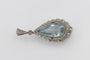 Pendentif Pendentif - Aigue-marine et diamants en or jaune 750 et platine 900 58 Facettes 11617