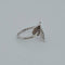 Bague 51 Bague feuille en or blanc 18 carats et diamants 58 Facettes RV CREATION - 3042193