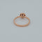 Bague 50.5 Bague brillants en or rose 18 carats 58 Facettes RV CREATION - 2820095
