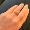 Bague 54.5 Bague solitaire Art déco bicolore en or 750 et diamants 58 Facettes 434761