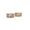 Boucles d'oreilles Chopard Happy Diamonds - Boucles d’oreilles puces en or jaune 18k et diamants 58 Facettes UN-0580