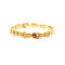 Bracelet Bracelet à maillons navette trois rangs en or jaune 18K 58 Facettes UN-0803